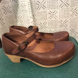 Dansko Margie Mary Jane Clogs/Pumps